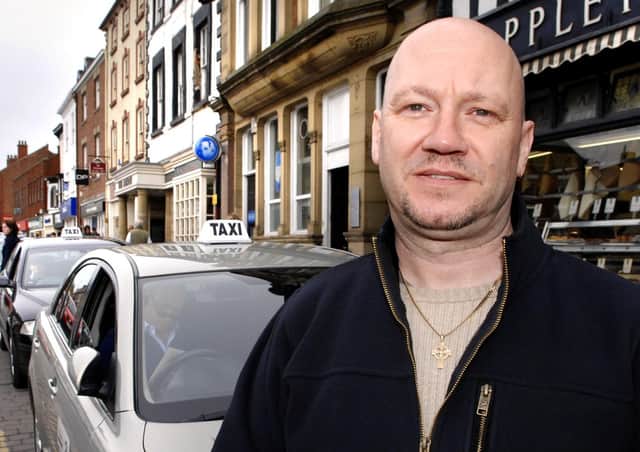 Taxi driver Richard Fieldman.