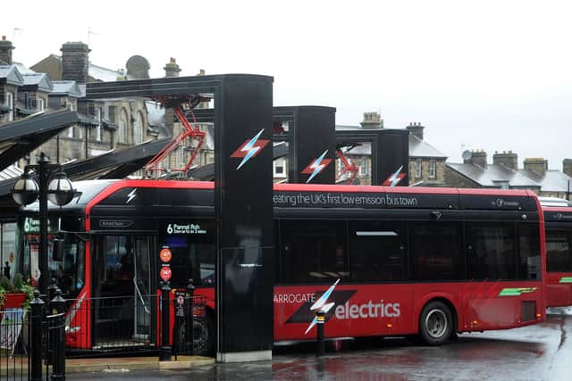 The Harrogate Bus Company has launched a new service to Skipton. Picture: Transdev.