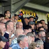 Harrogate Town fans will once again miss out on seeing their team at Wembley when they play on Monday.