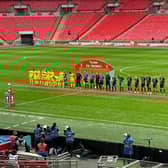 Harrogate Town face Concord Rangers in the FA Trophy Final at Wembley this afternoon.