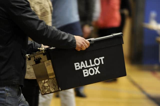 The polls open in Harrogate this week.