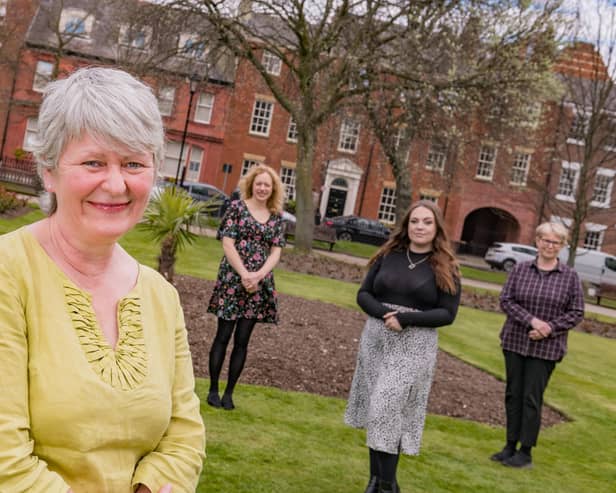 Gill Trevor, Lucy Collins, Eve Walton and Katie Medcalf of Phoenix Wellbeing.