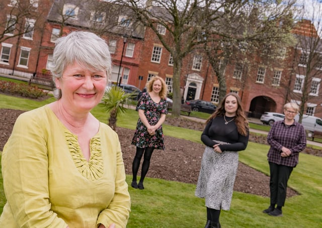 Gill Trevor, Lucy Collins, Eve Walton and Katie Medcalf of Phoenix Wellbeing.