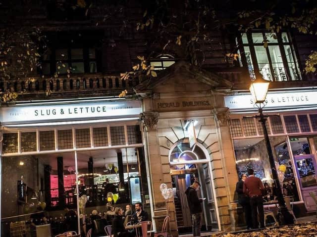 The Slug & Lettuce bar's doors in Harrogate are to remain closed.