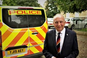 Philip Allott, the Conservative candidate, who has been elected as North Yorkshire and York Police, Fire and Crime Commissioner.