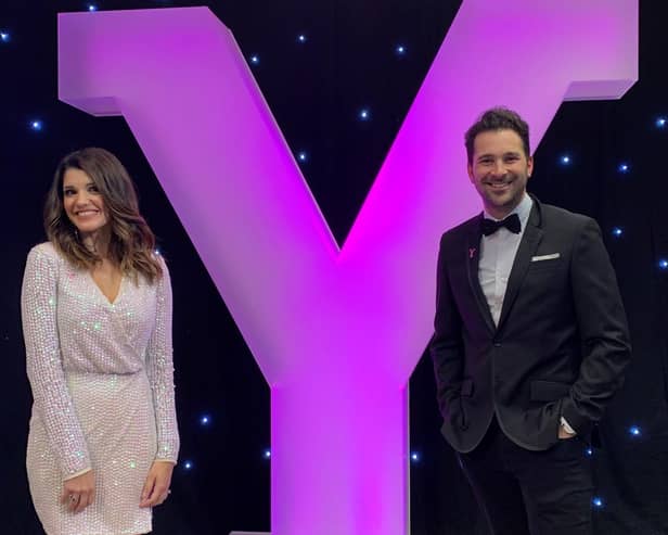 Presenters Natalie Anderson and Rich Williams. Picture: Welcome to Yorkshire.
