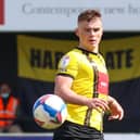 Glasgow Rangers' Josh McPake in action for Harrogate Town. Pictures: Matt Kirkham