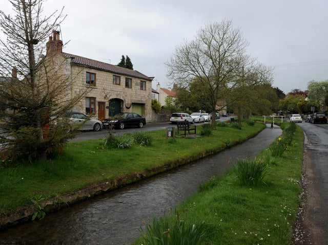 Concern over housing developments - Bishop Monkton is a historic village five miles from Ripon and ten from Harrogate. It was first settled 1,000 years ago. Will this field in Bishop Monkton be turned into housing? (Picture Gerard Binks)