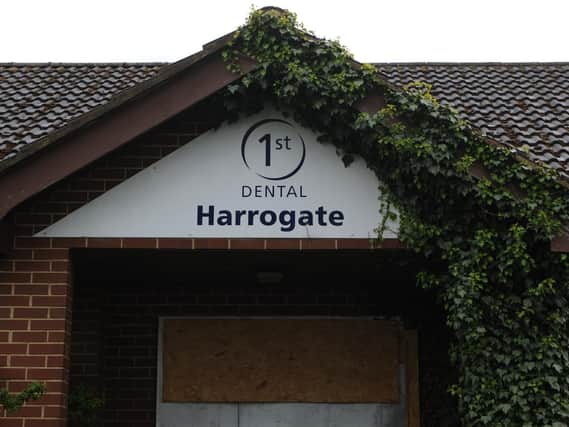 A new Starbucks drive-thru? The old 1st Dental Harrogate building on Wetherby Road in Harrogate. (Picture Gerard Binks)
