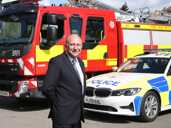 New North Yorkshire and York Police, Fire and Crime Commissioner Philip Allott.