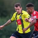 Joe Leesley did not feature for Harrogate Town during their debut League Two campaign. Pictures: Matt Kirkham