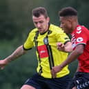Joe Leesley did not feature for Harrogate Town during their debut League Two campaign. Pictures: Matt Kirkham
