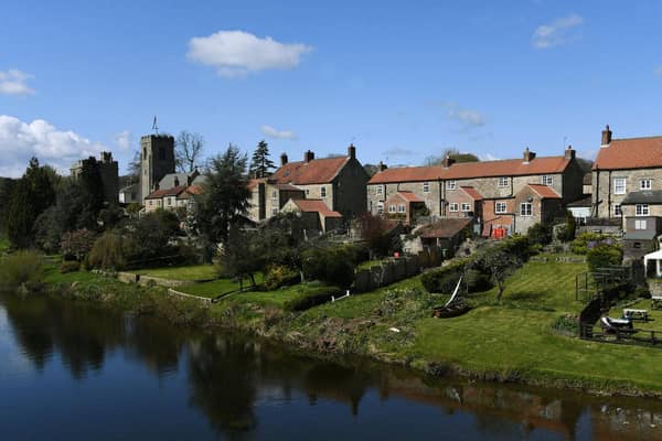 The River Ure at West Tanfield, near Ripon