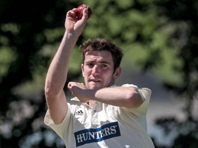 Helperby CC captain Dan Marston in action. Picture: Caught Light Photography