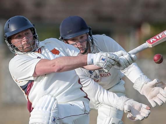 Ryan Bradshaw's half-century helped Bilton CC make it four wins in as many completed fixtures in 2021. Picture: Caught Light Photography
