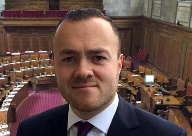 Councillor Ryan Stephenson, the new Conservative councillor for Harewood