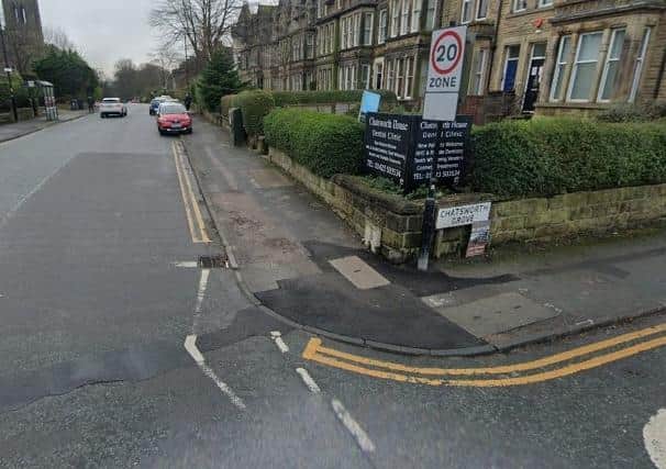The incident occurred at around 3.15pm on Tuesday, May 25 at the junction between Kings Road and Chatsworth Grove in Harrogate.