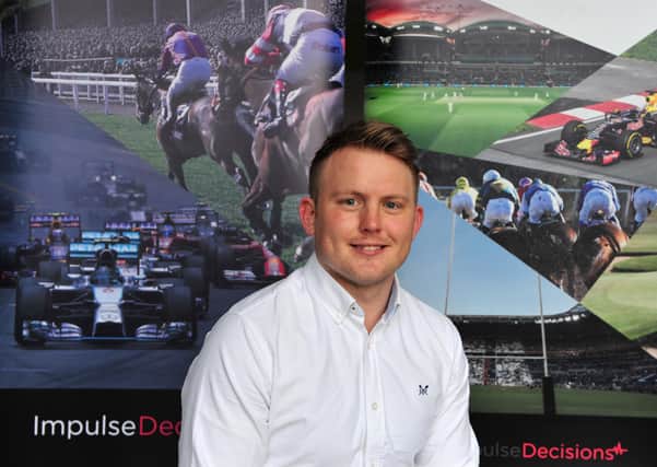 James Marsden, CEO of Harrogate-based events company Impulse Decisions, which has secured £200,000 funding from NPIF - Mercia Debt Finance. PHOTO: Gerard Binks.