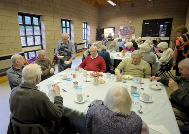 The Sherburn Visiting Scheme supporting seniors in pre covid times. Picture by Simon Hulme