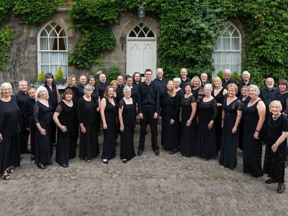 Harrogate's Vocalis Choir, pictured before the Covid pandemic hit, have been unable to rehearse indoors. (Picture by Ian Hill)