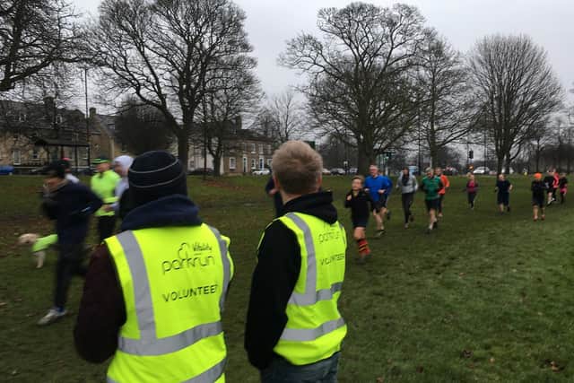 Flashback to a previous Harrogate Parkrun - One of the organisers Ted Welton says volunteers are keen to welcome back runners on June 26.