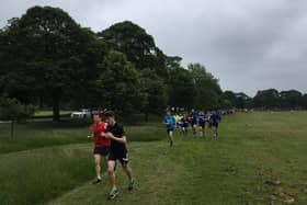 Flashback to a Parkrun on the Stray in Harrogate before the Covid pandemic.