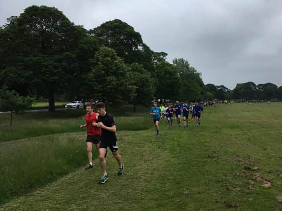Flashback to a Parkrun on the Stray in Harrogate before the Covid pandemic.
