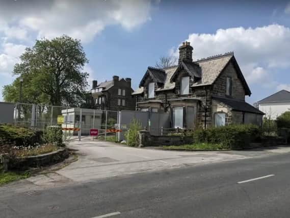 This is the entrance to the former police training base on Yew Tree Lane, Pannal Ash. Photo: Harrogate Borough Council.