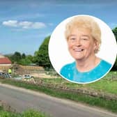 Councillor Margaret Atkinson has won permission to build a four-bedroom farmhouse opposite her existing home in Kirkby Malzeard.
