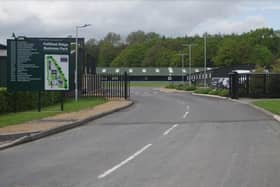 This is the entrance to Follifoot Ridge Business Park on Pannal Road. Photo: Follifoot Ridge Business Park.