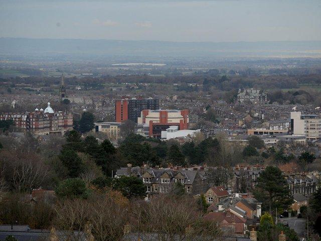 The Harrogate skyline.