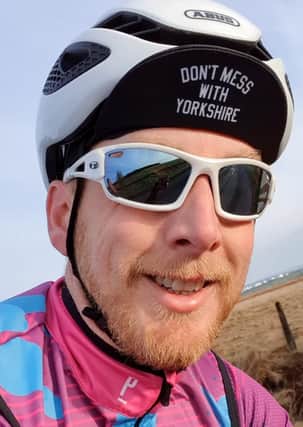 Simon Gregory, who is the managing partner of recruitment firm GPS Return, is attempting to cycle 288 miles in just 24 hours to raise £10,000 for Macmillan Cancer Support.