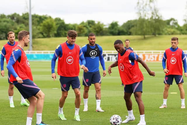 The England team are gearing up for their first game in the UEFA Euro 2020.