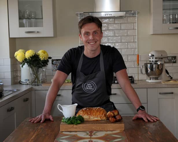 Jonny Ross who has set up a new chef tips online business called My Chef Skills, Harrogate. (Picture Gerard Binks)