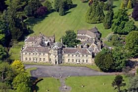 Grantley Hall from above.
