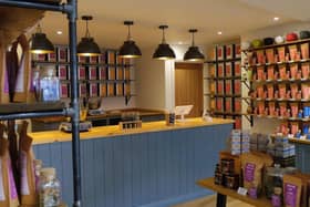 New shop in Harrogate - The interior of the True Tea Co which has opened its doors in the town centre.