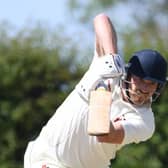 Rob Smith hit a half-century for Pannal CC, but couldn't save them from defeat. Picture: Gerard Binks