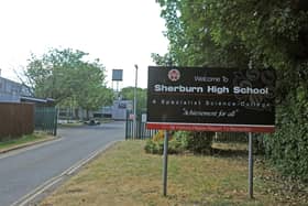 Sherburn High School. Picture Tony Johnson.