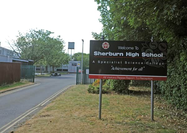 Sherburn High School. Picture Tony Johnson.