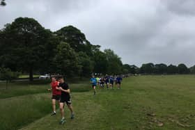 Flashback to a Parkrun event on the Stray in Harrogate before the Covid pandemic.