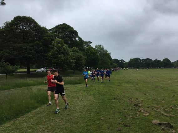 Flashback to a Parkrun event on the Stray in Harrogate before the Covid pandemic.