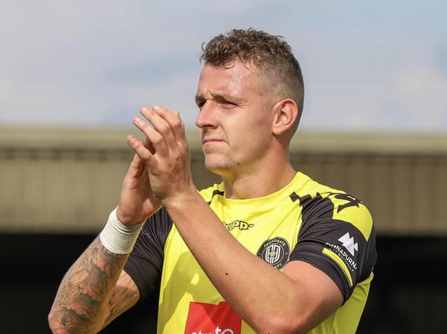 Joe Leesley has made 134 starts for Harrogate Town, contributing 34 goals and 71 assists. Picture: Matt Kirkham