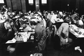 Harrogate, 24th March 1989

The scene at the Yorkshire Chess Championships at The Royal baths, Harrogate.