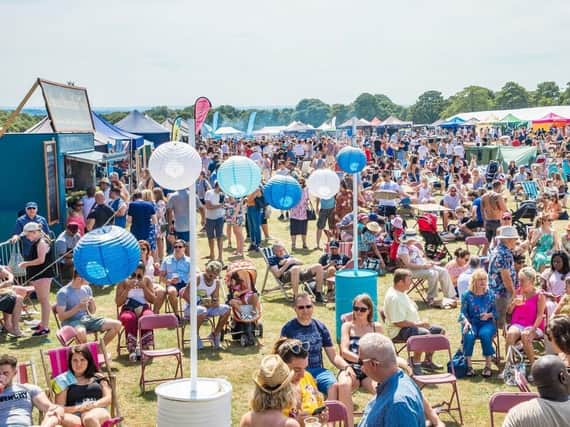 Flashback to a previous Harrogate Food & Drink Festival in pre-Covid times.