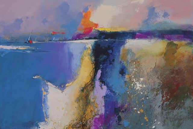 Showing soon at Walker Galleries in Harrogate - Peter Wileman Last of the Summer Light 50cm x 60cm Oil on Canvas.