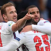 England play Germany at Wembley on Tuesday. Pictures: Getty Images