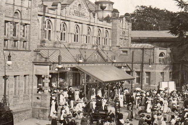 The Royal in Harrogate in its first early golden era before the First World War when it was known as the Kursaal.