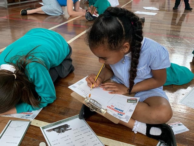 Pupils as New Park Primary Academy in Harrogate took part in a free virtual workshop run by the charity Little Troopers.