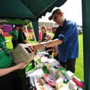 Starbeck Community Day nostalgia: Flashback to 2019 and the last such event. Pictured is a busy St John's Ambulance tombola store at the event.