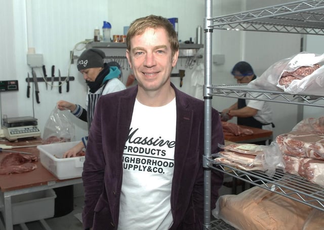 John Pallagi founded Farmison & Co in 2011 with a mission to encourage people to eat better meat. PHOTO: Adrian Murray. (1604252AM3)